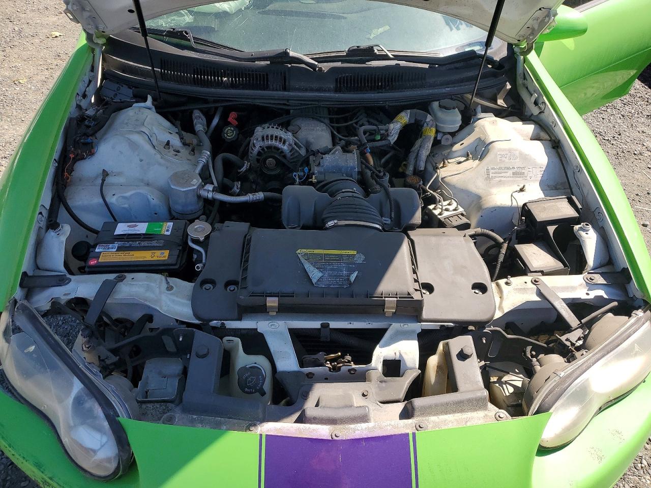 2002 Chevrolet Camaro Green vin: 2G1FP22K622111520