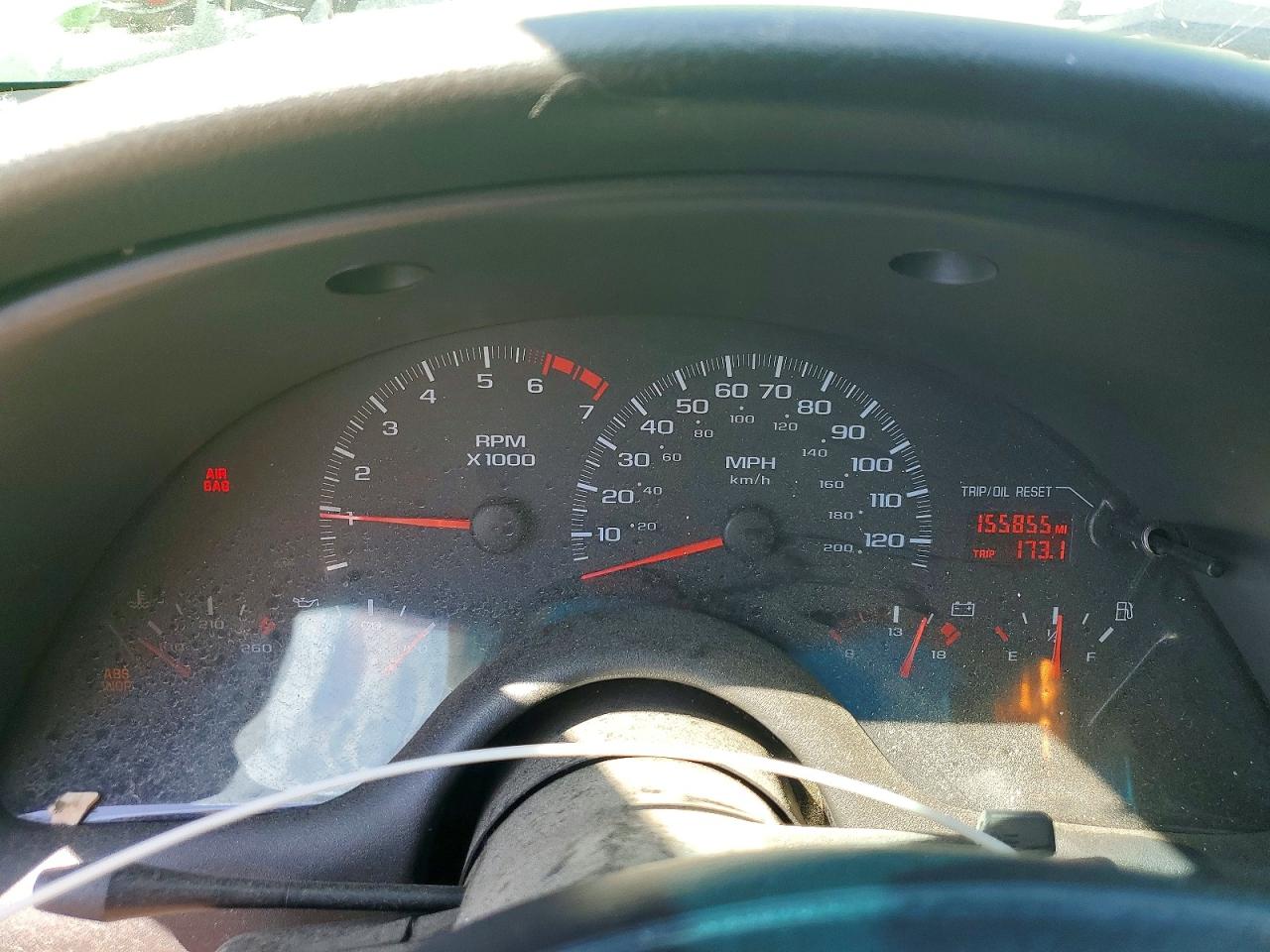 2002 Chevrolet Camaro Green vin: 2G1FP22K622111520