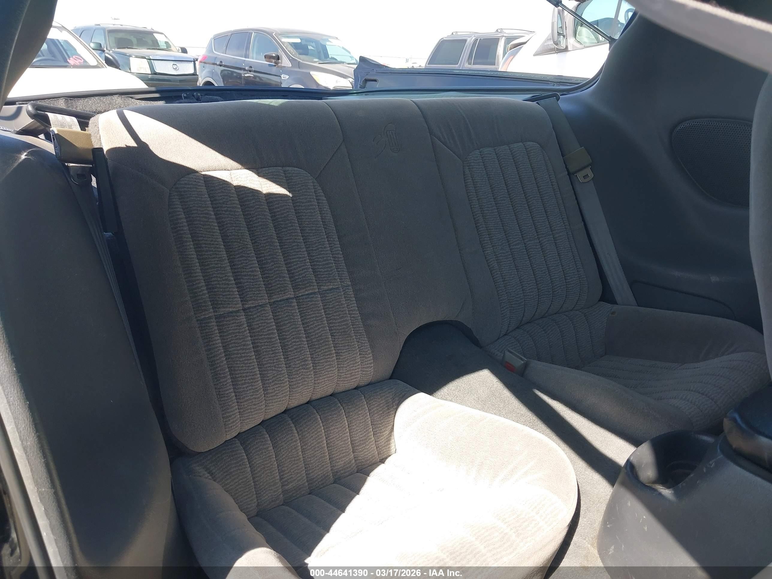 1997 Chevrolet Camaro Rs Black vin: 2G1FP22K6V2107326