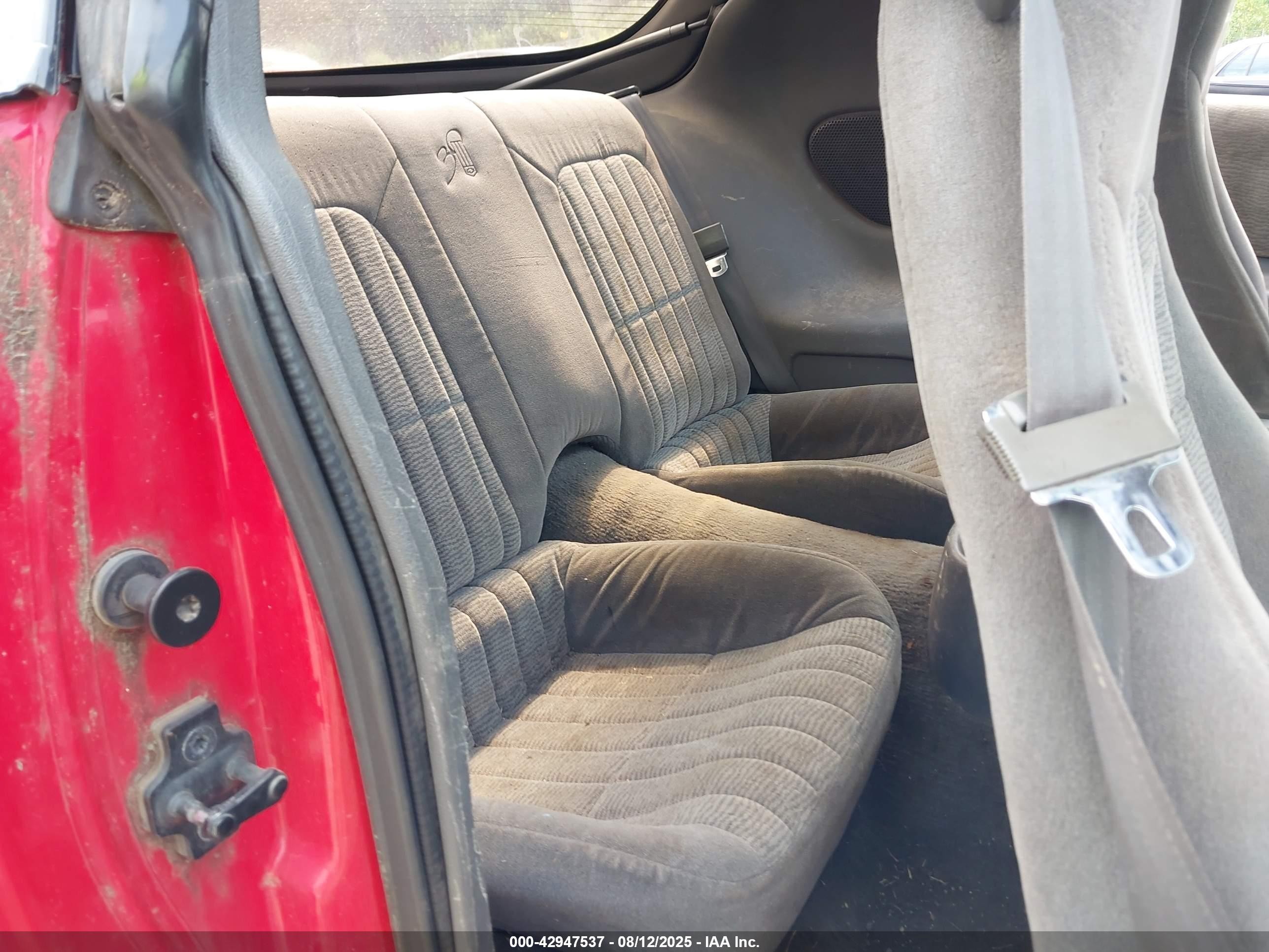 1997 Chevrolet Camaro Rs Red vin: 2G1FP22K6V2115989