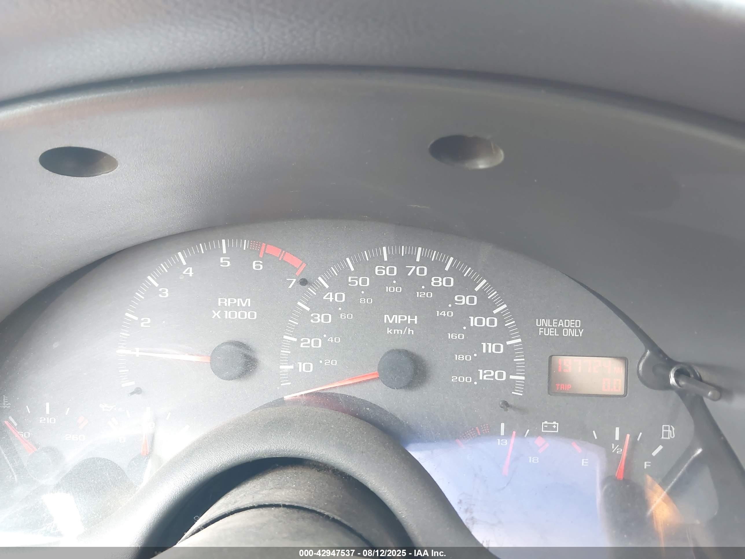1997 Chevrolet Camaro Rs Red vin: 2G1FP22K6V2115989