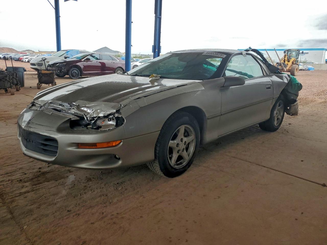 1999 Chevrolet Camaro Beige vin: 2G1FP22K6X2111394
