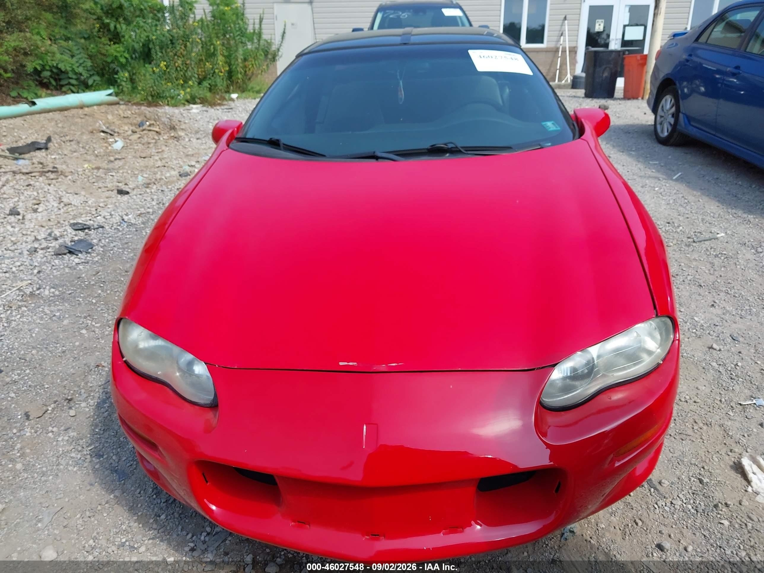 2001 Chevrolet Camaro   Красный vin: 2G1FP22K712150132
