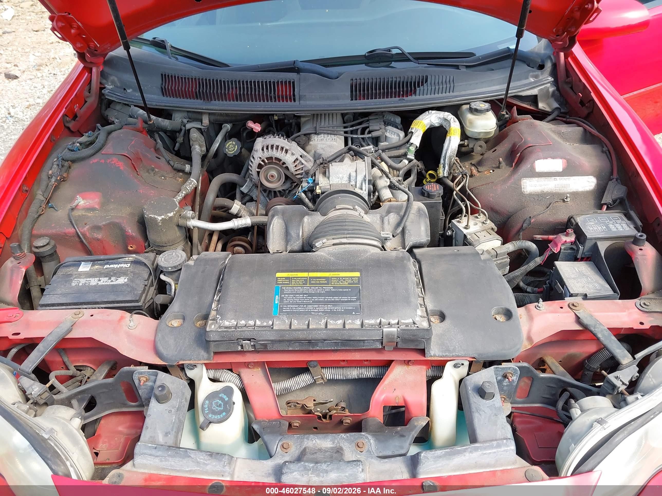2001 Chevrolet Camaro   Красный vin: 2G1FP22K712150132