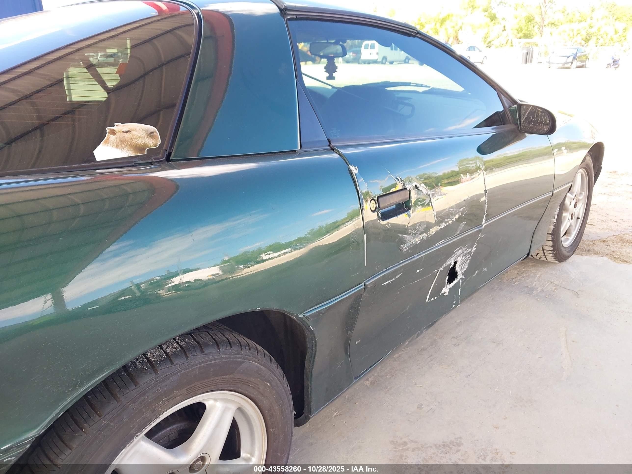 1997 Chevrolet Camaro   Green vin: 2G1FP22K7V2126712