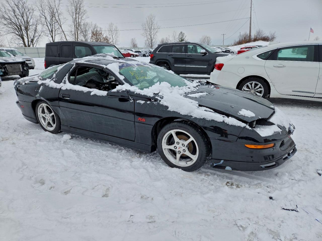 1997 Chevrolet Camaro Base Black vin: 2G1FP22K8V2160013
