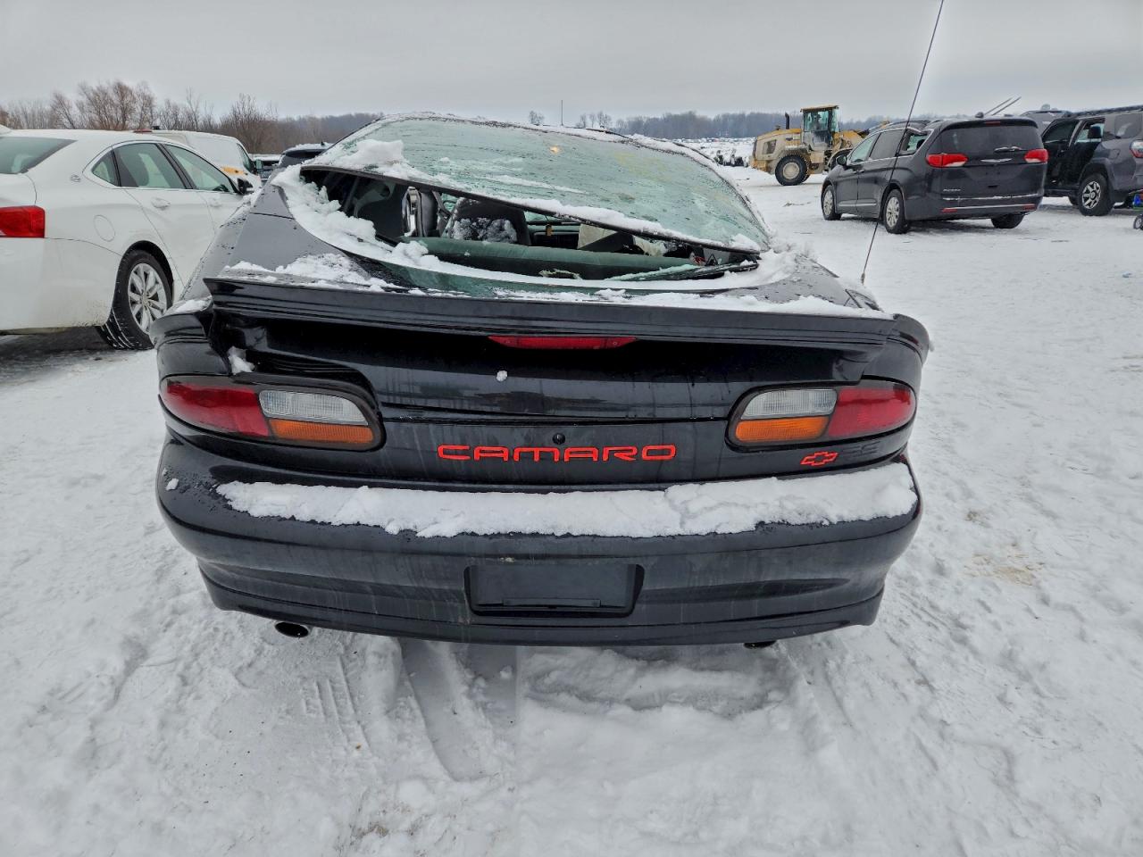 1997 Chevrolet Camaro Base Black vin: 2G1FP22K8V2160013