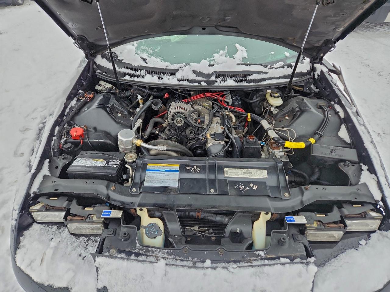 1997 Chevrolet Camaro Base Black vin: 2G1FP22K8V2160013