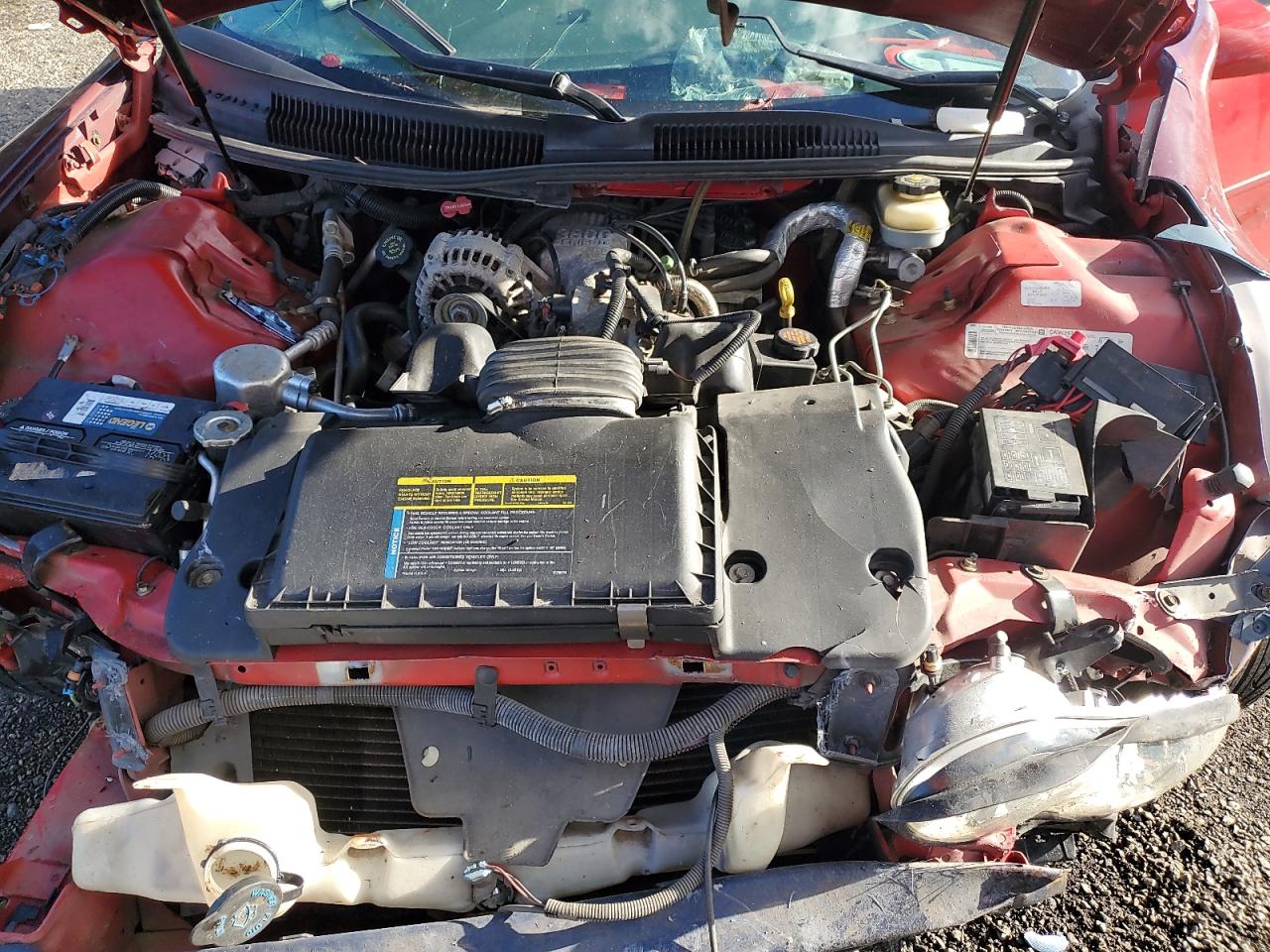 1998 Chevrolet Camaro Red vin: 2G1FP22K8W2116417