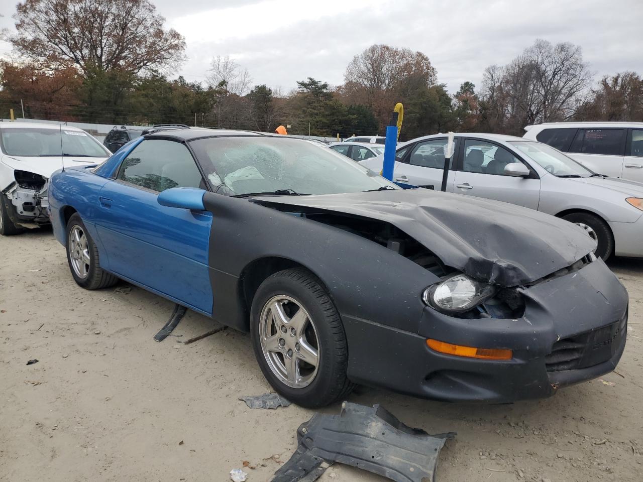 1999 Chevrolet Camaro Синий vin: 2G1FP22K8X2104852