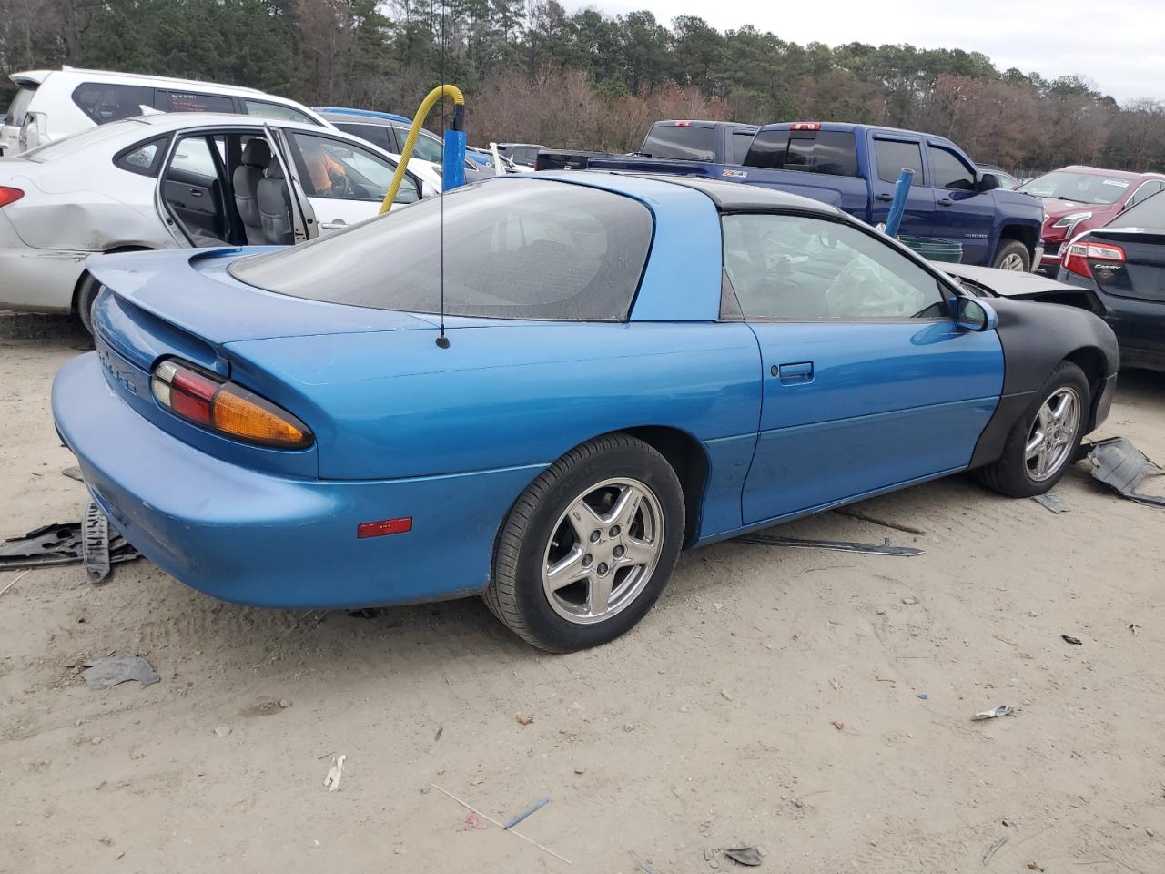 1999 Chevrolet Camaro Синий vin: 2G1FP22K8X2104852