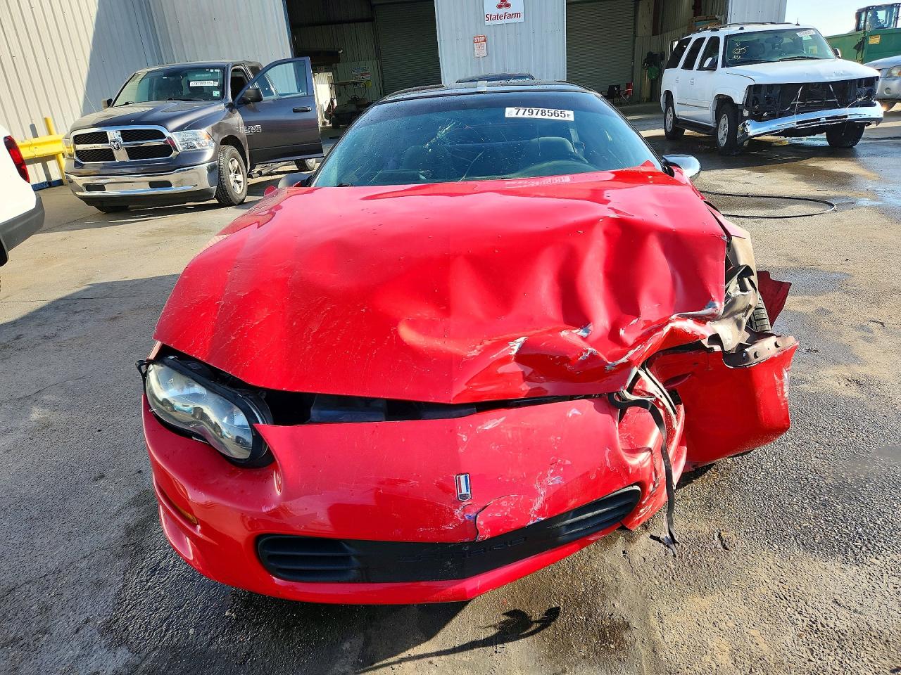 1999 Chevrolet Camaro Red vin: 2G1FP22K8X2108500