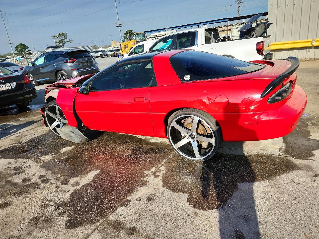 1999 Chevrolet Camaro Red vin: 2G1FP22K8X2108500