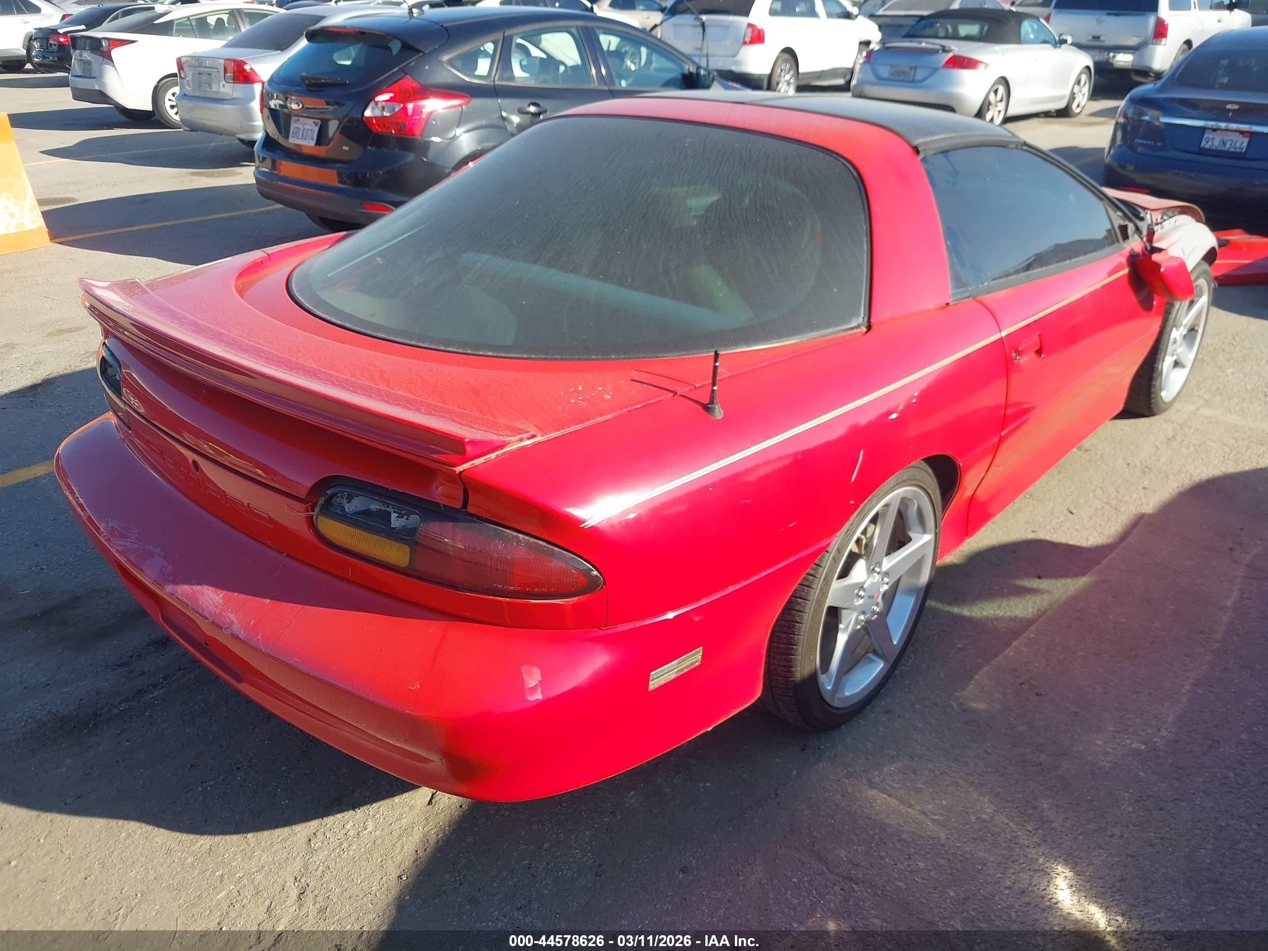 1999 Chevrolet Camaro   Red vin: 2G1FP22K8X2110411