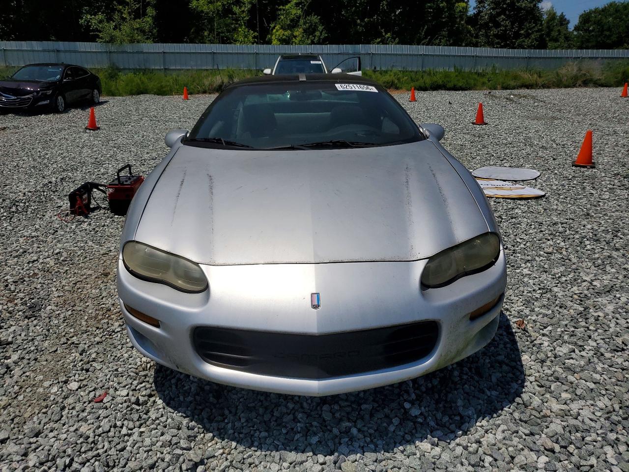 2002 Chevrolet Camaro Silver vin: 2G1FP22K922168178