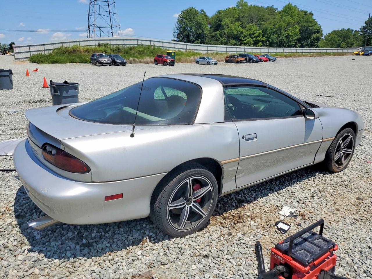 2002 Chevrolet Camaro Silver vin: 2G1FP22K922168178
