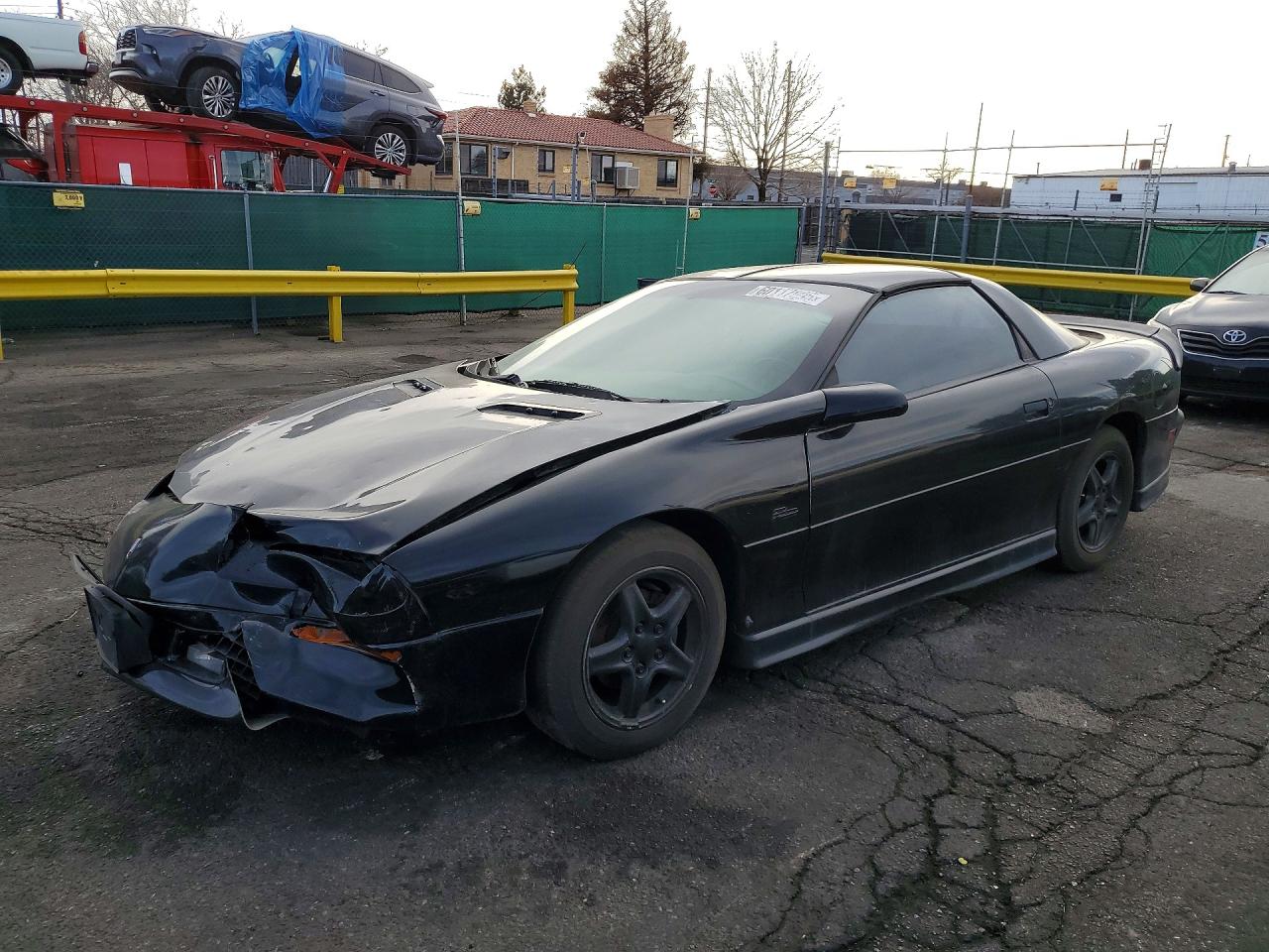 1997 Chevrolet Camaro Base Black vin: 2G1FP22K9V2126324