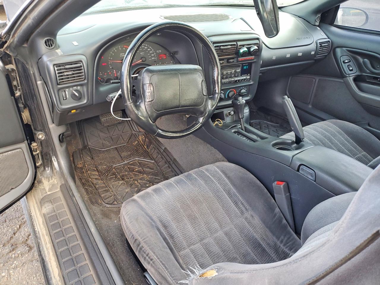 1997 Chevrolet Camaro Base Black vin: 2G1FP22K9V2126324