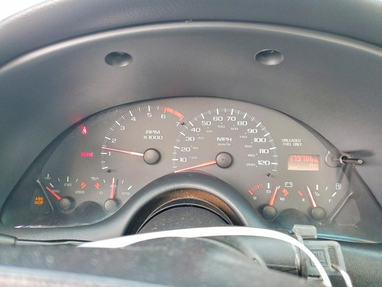 1997 Chevrolet Camaro Base Black vin: 2G1FP22K9V2126324