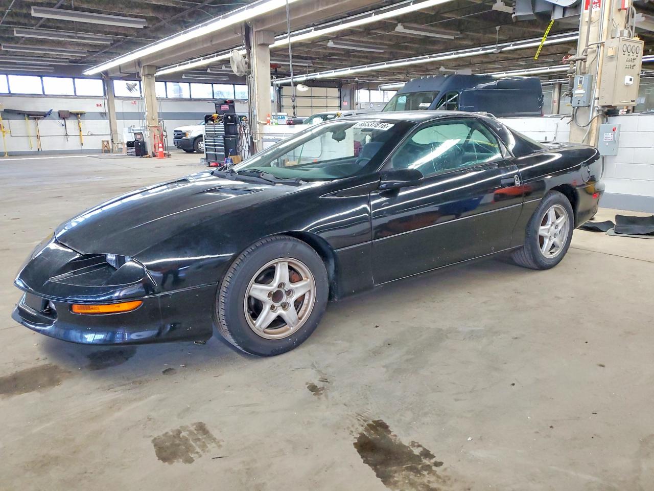 1997 Chevrolet Camaro Base Black vin: 2G1FP22K9V2140689