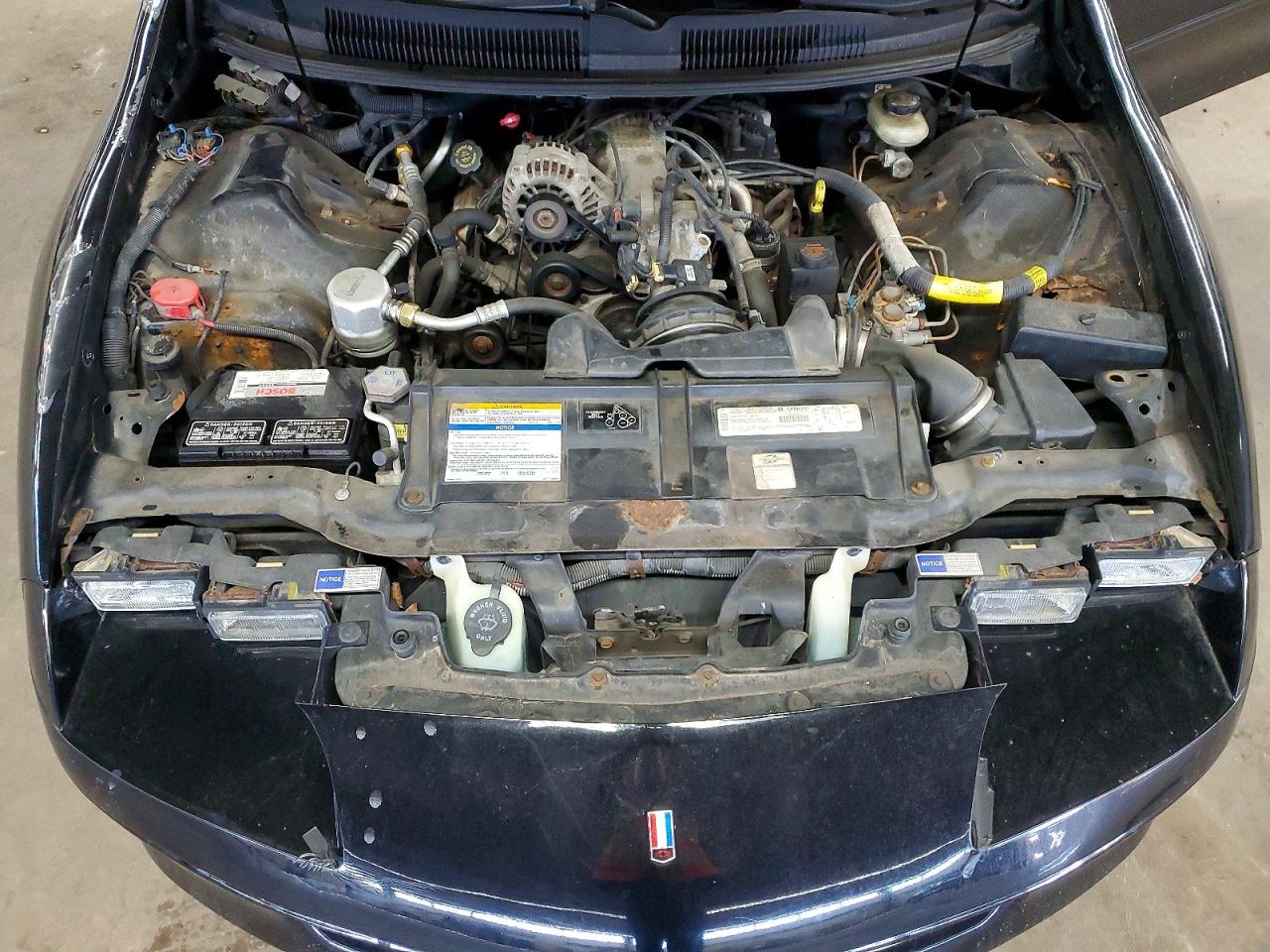 1997 Chevrolet Camaro Base Black vin: 2G1FP22K9V2140689