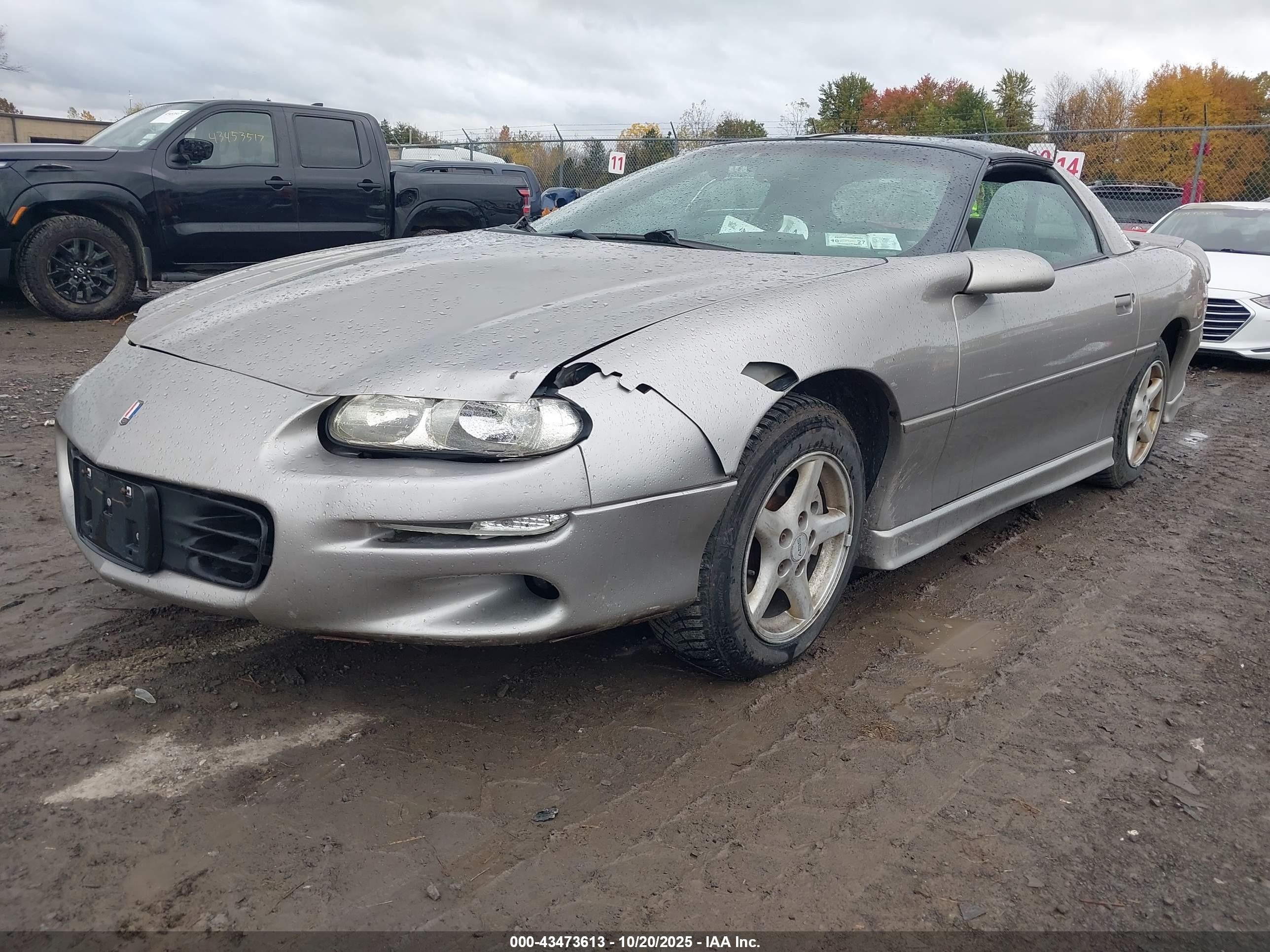 1999 Chevrolet Camaro   Желто-коричневый vin: 2G1FP22K9X2104522