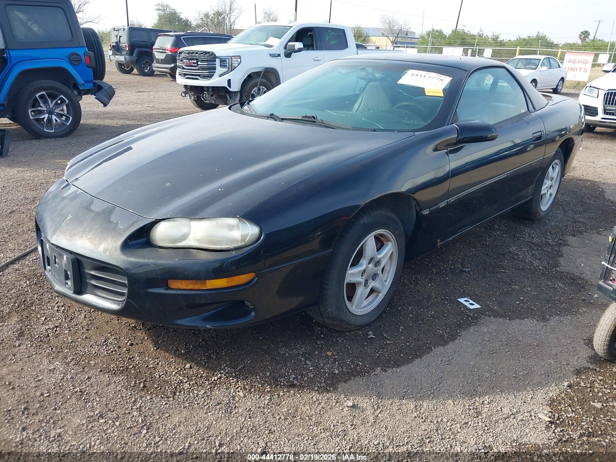 1999 Chevrolet Camaro   Black vin: 2G1FP22K9X2114709