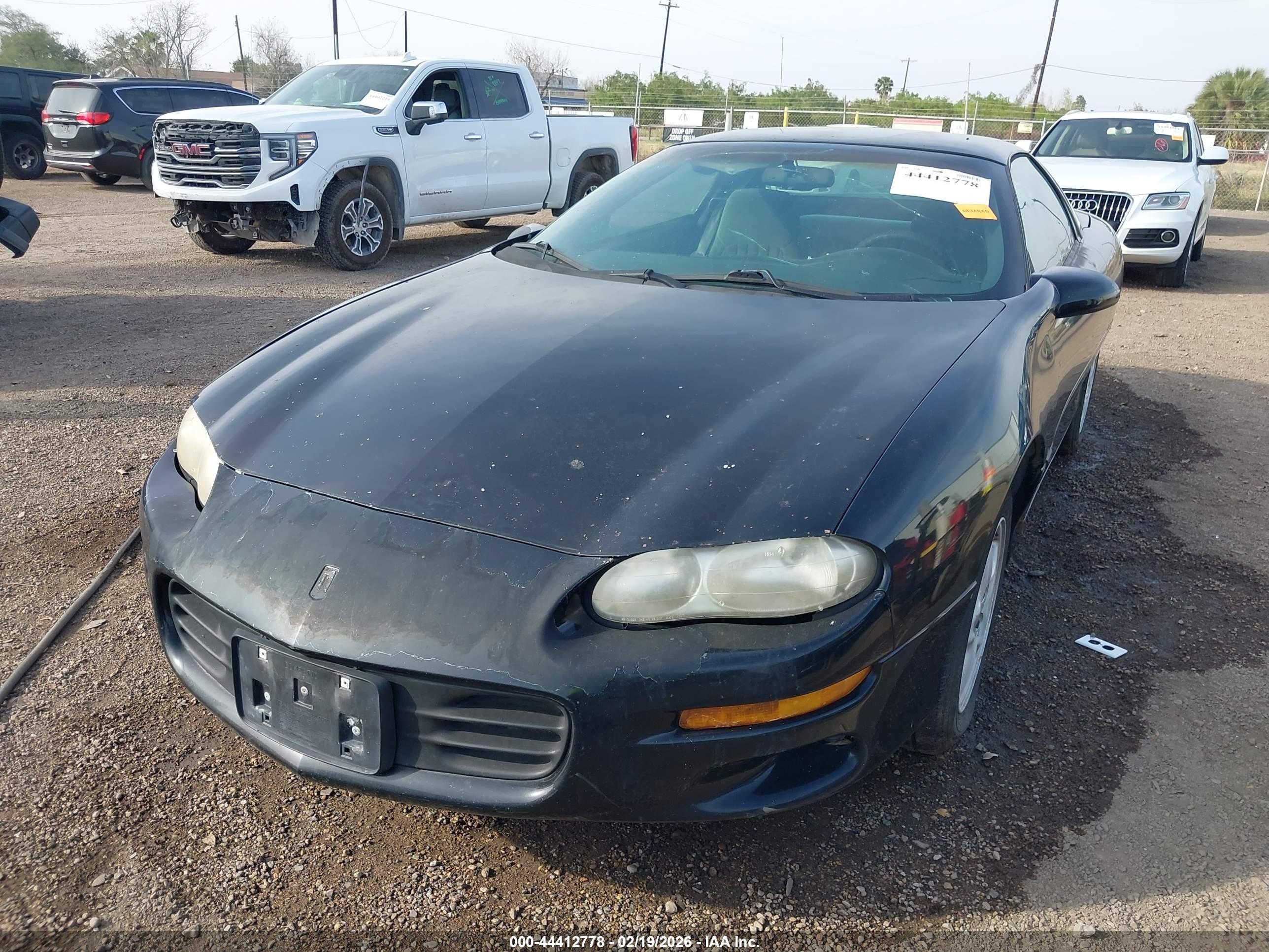 1999 Chevrolet Camaro   Black vin: 2G1FP22K9X2114709