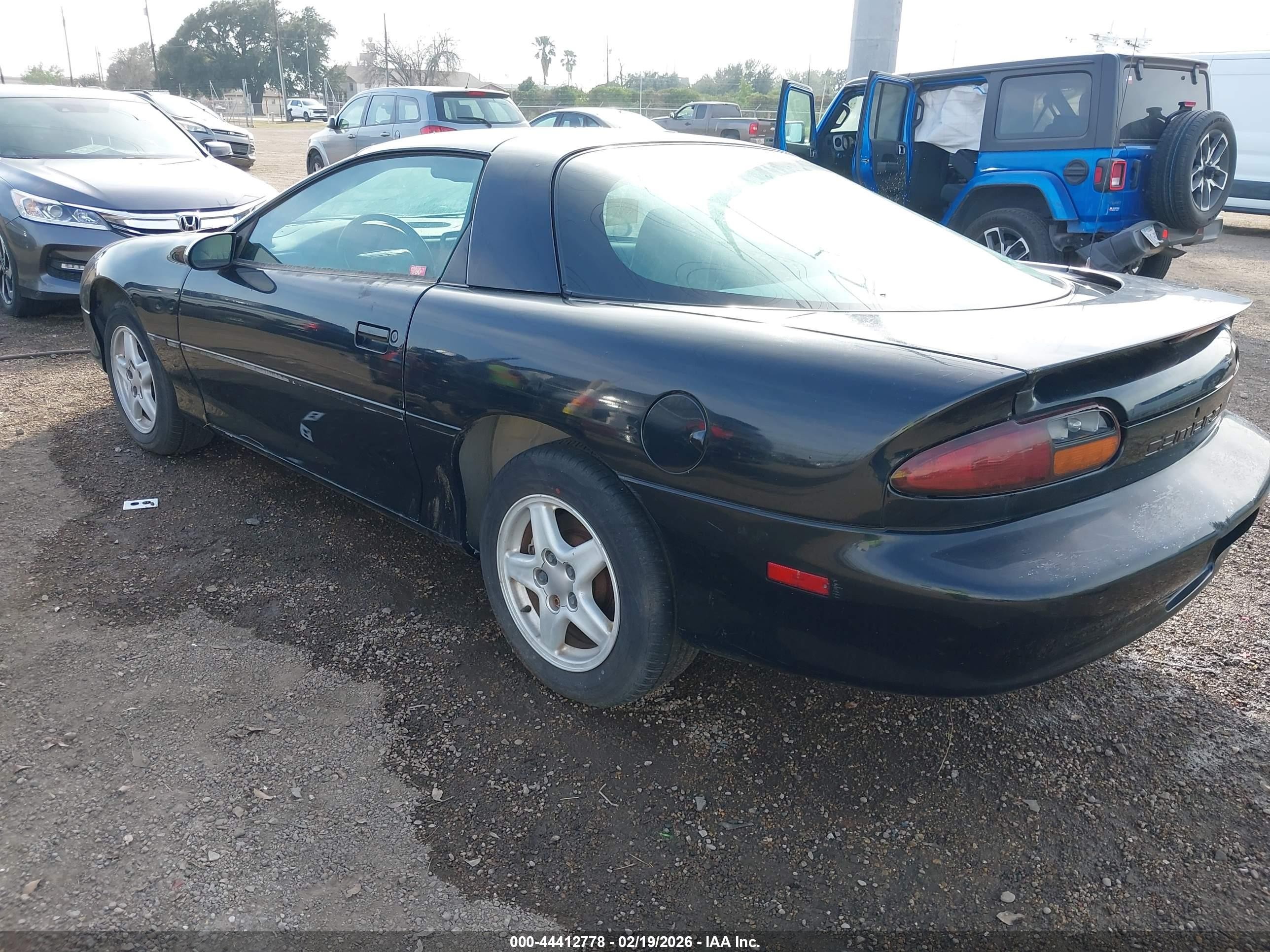 1999 Chevrolet Camaro   Black vin: 2G1FP22K9X2114709