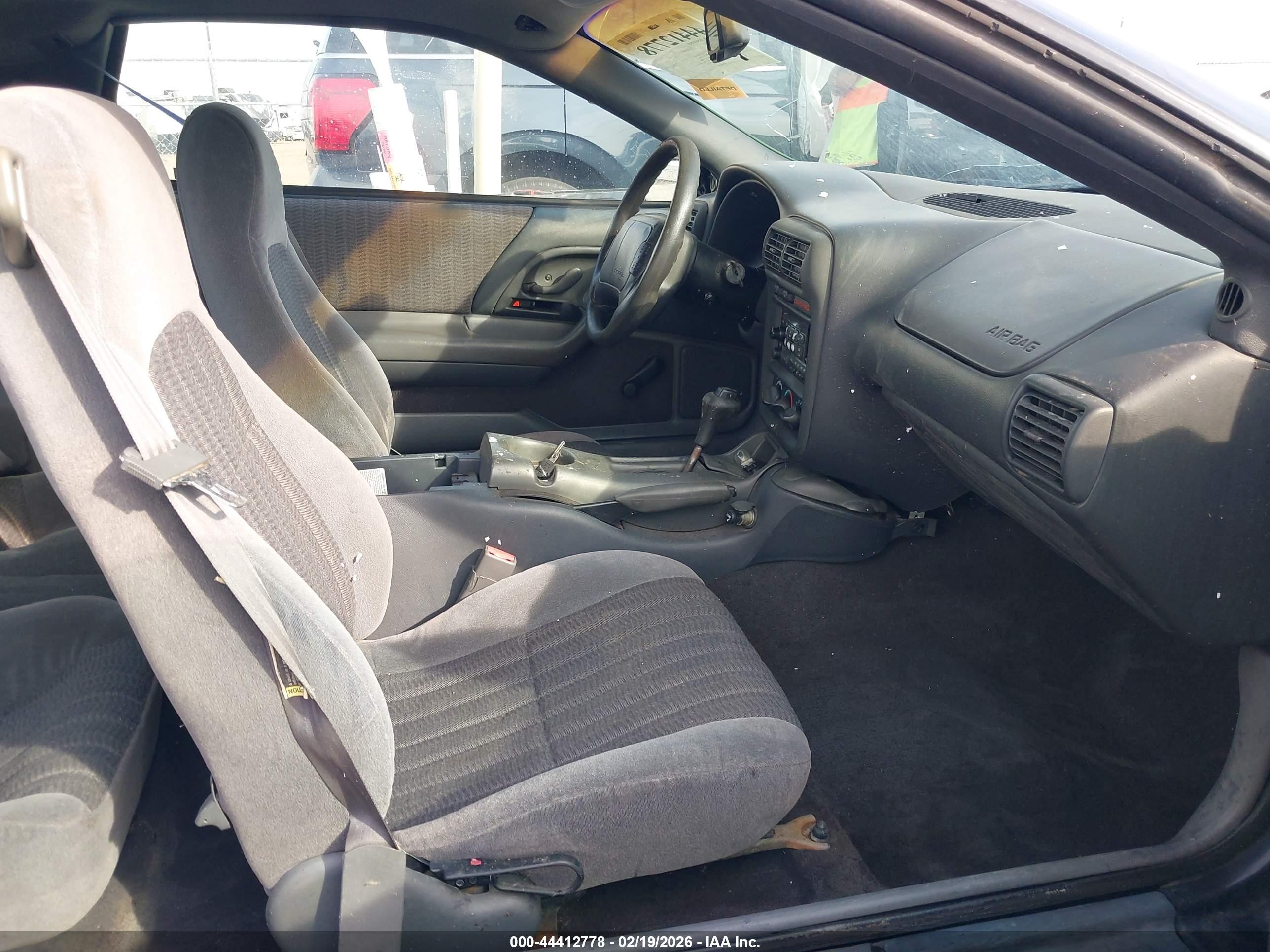1999 Chevrolet Camaro   Black vin: 2G1FP22K9X2114709