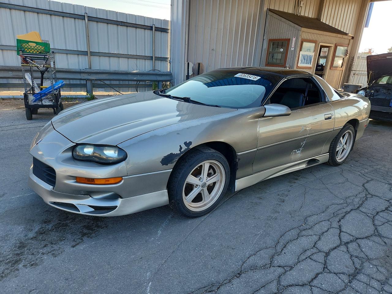 2001 Chevrolet Camaro Silver vin: 2G1FP22KX12129145
