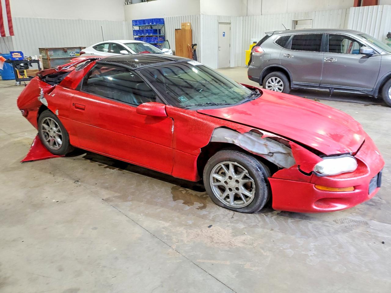 2002 Chevrolet Camaro Red vin: 2G1FP22KX22119202