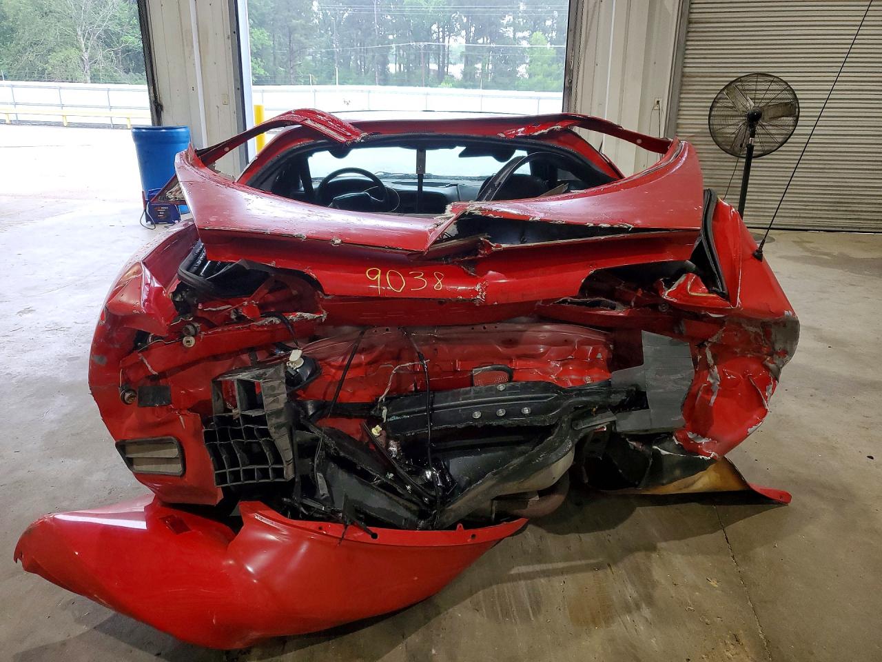 2002 Chevrolet Camaro Red vin: 2G1FP22KX22119202