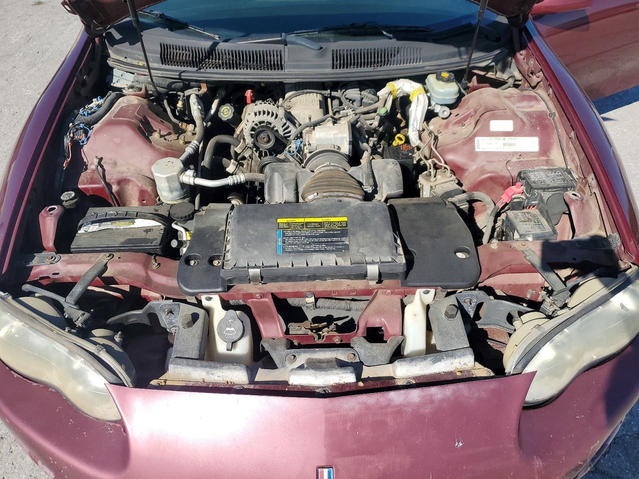 2002 Chevrolet Camaro Maroon vin: 2G1FP22KX22149719