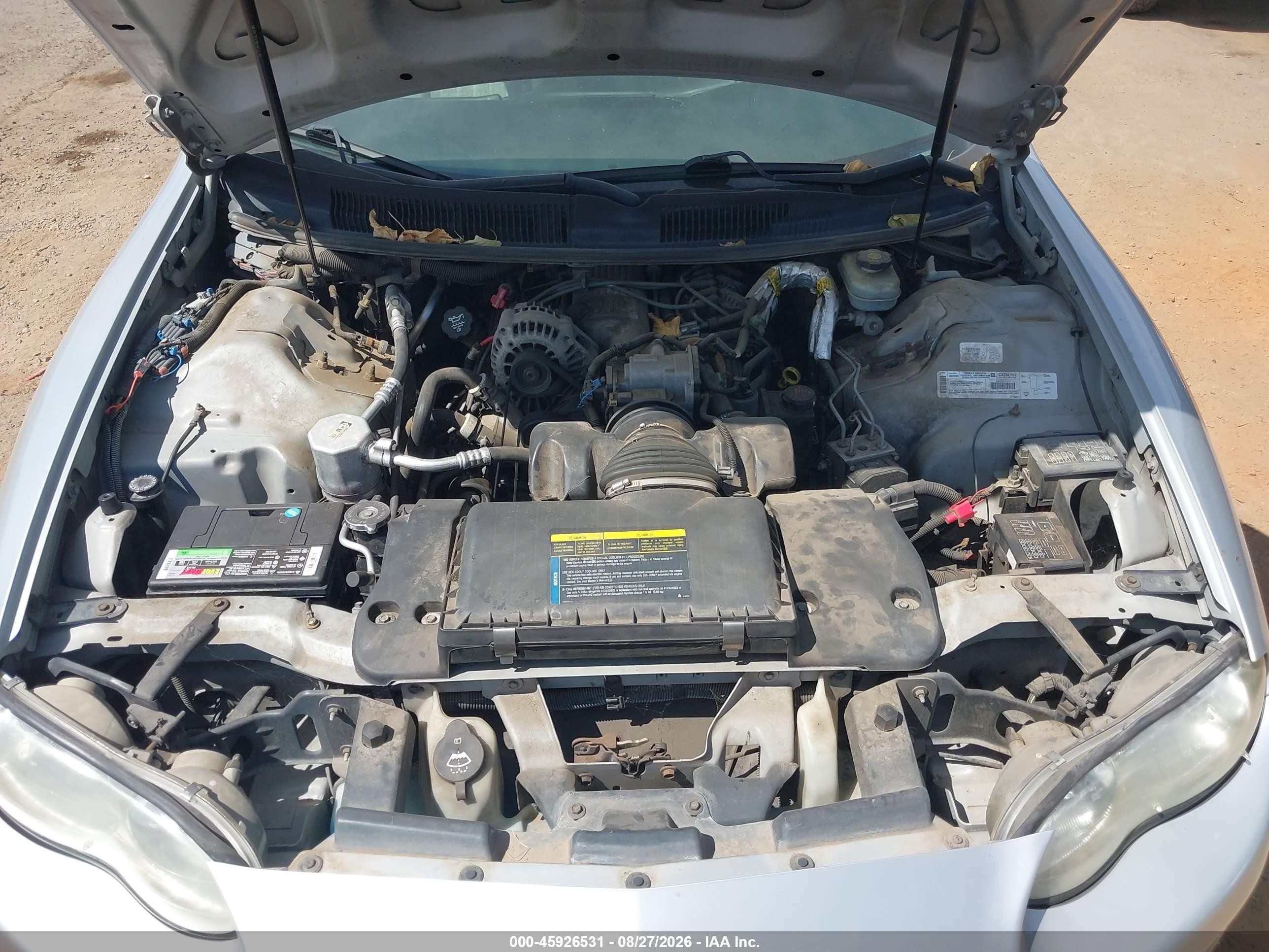 2002 Chevrolet Camaro   Silver vin: 2G1FP22KX22171137