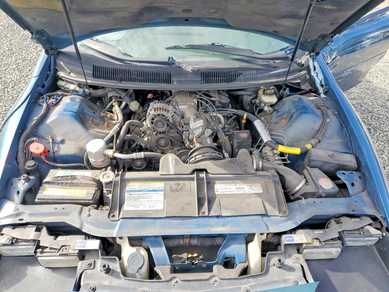 1997 Chevrolet Camaro Base Green vin: 2G1FP22KXV2122590