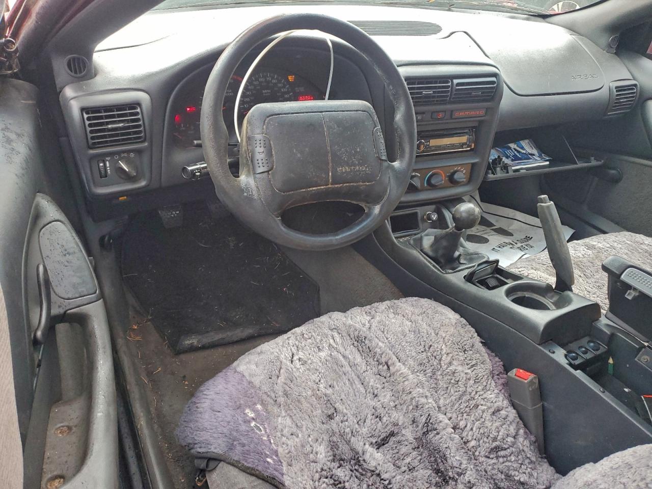 1997 Chevrolet Camaro Base Красный vin: 2G1FP22KXV2130821