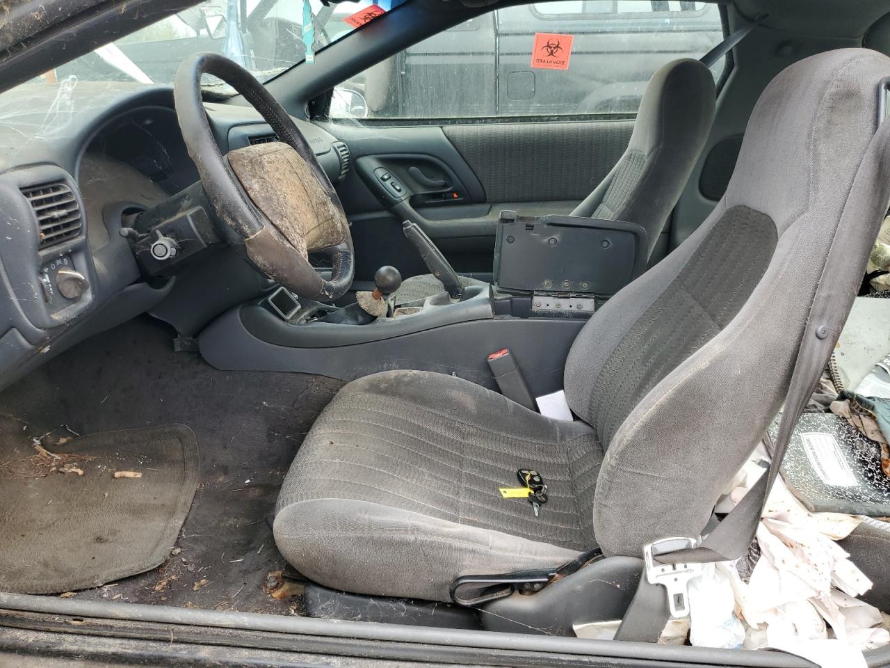 1998 Chevrolet Camaro Silver vin: 2G1FP22KXW2112580