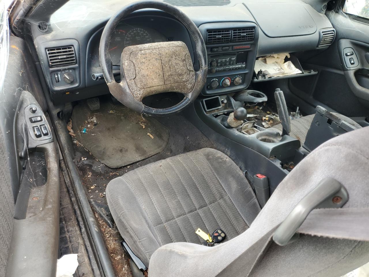 1998 Chevrolet Camaro Silver vin: 2G1FP22KXW2112580