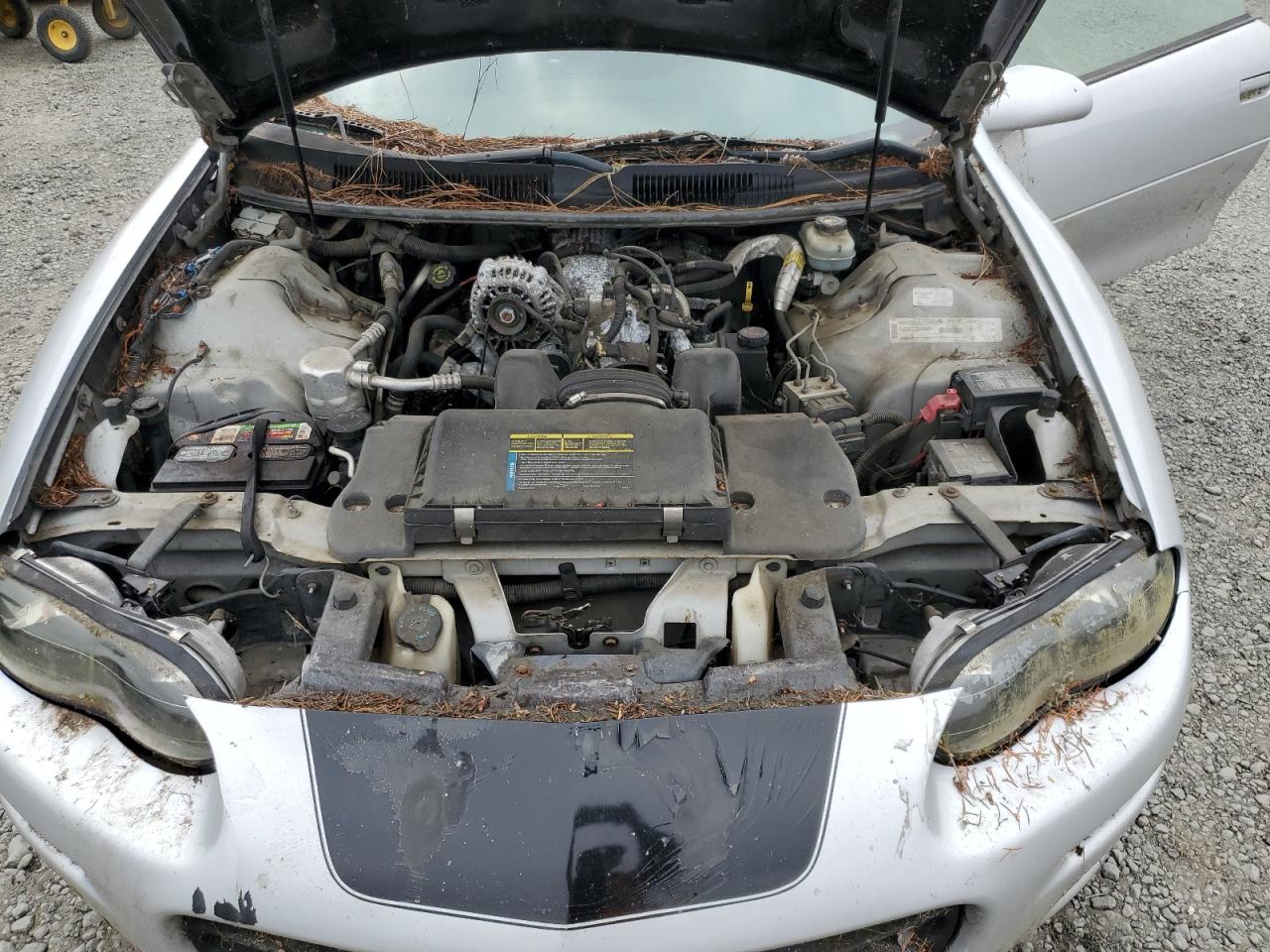 1998 Chevrolet Camaro Silver vin: 2G1FP22KXW2112580