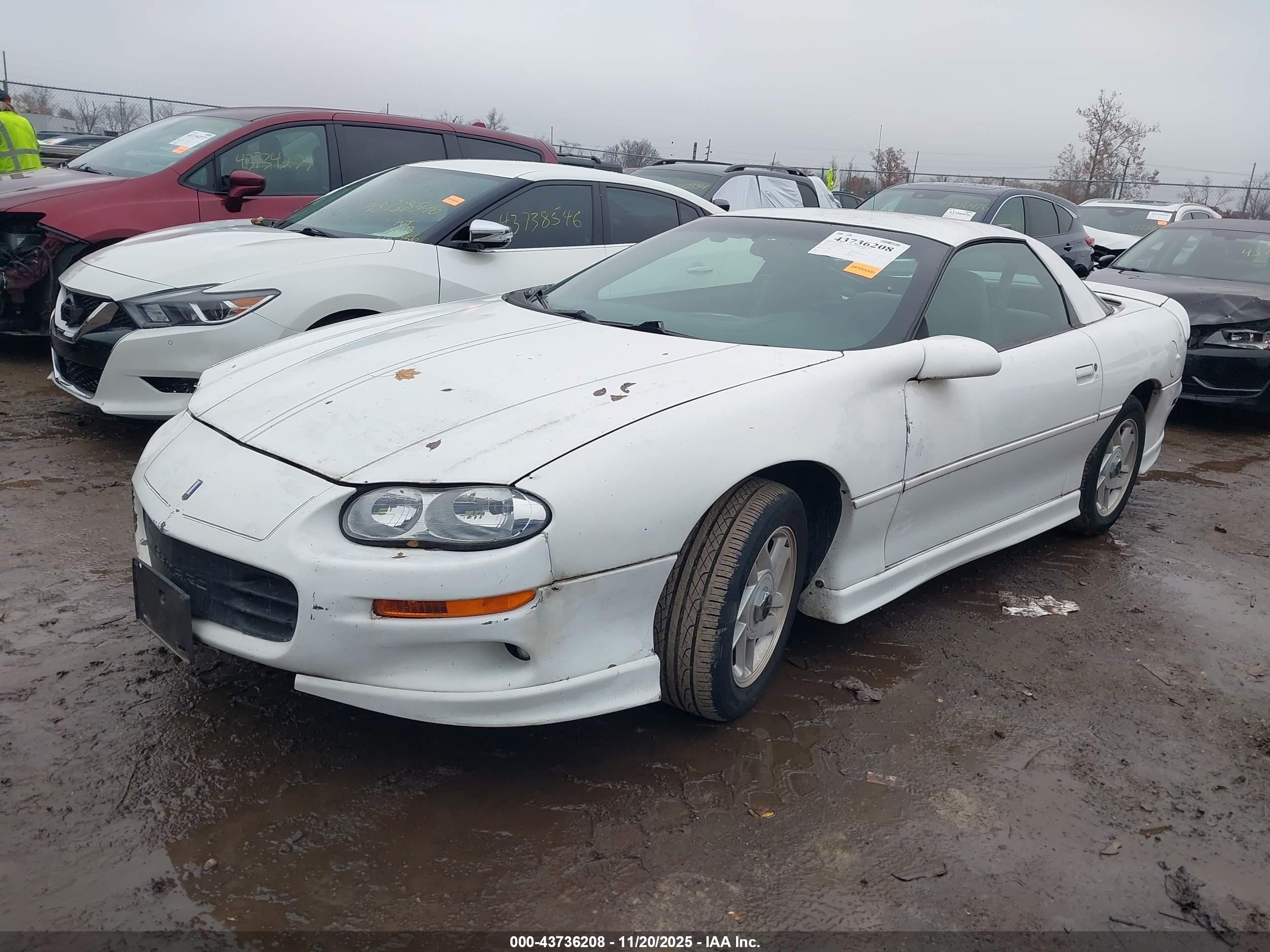 1999 Chevrolet Camaro   Белый vin: 2G1FP22KXX2106988