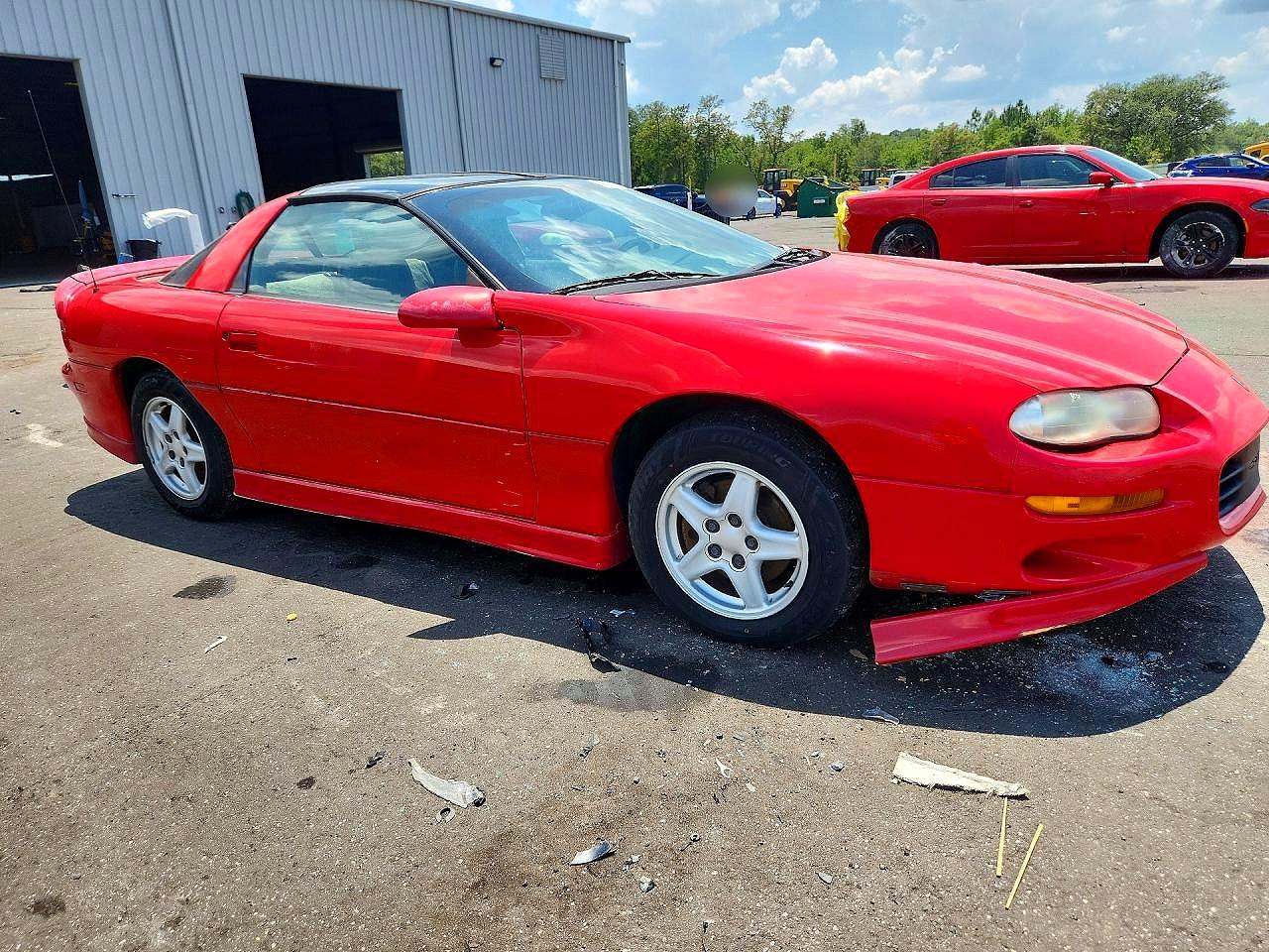 1999 Chevrolet Camaro Red vin: 2G1FP22KXX2126125