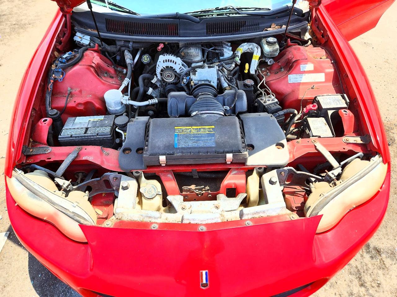 1999 Chevrolet Camaro Red vin: 2G1FP22KXX2126125