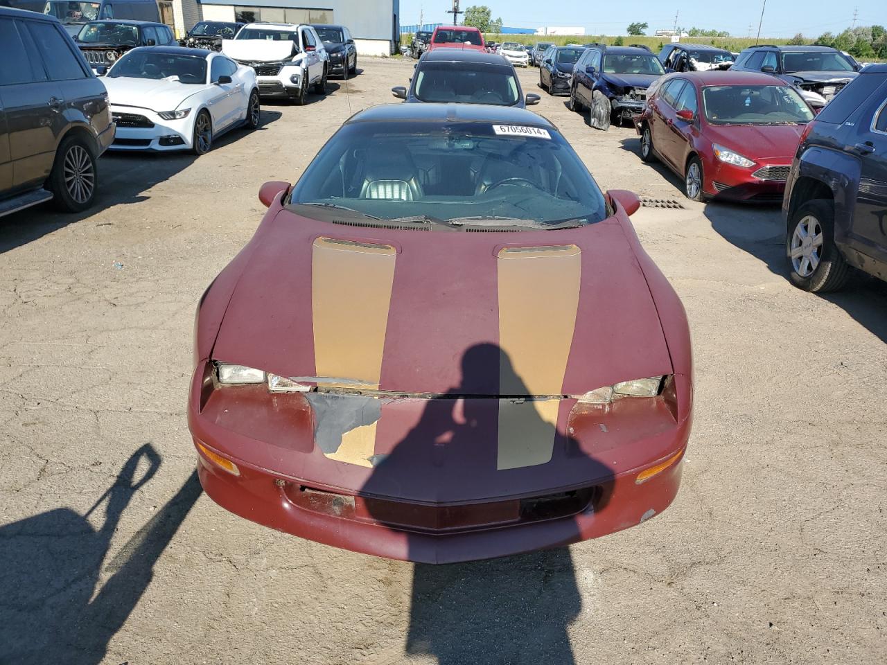 1997 Chevrolet Camaro Z28 Burgundy vin: 2G1FP22P0V2115952