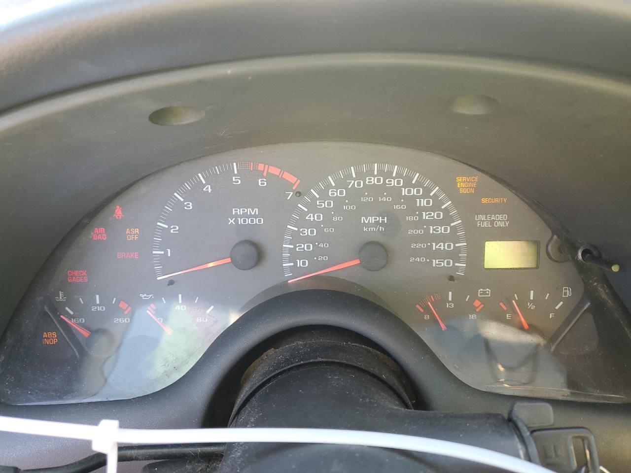 1997 Chevrolet Camaro Z28 Burgundy vin: 2G1FP22P0V2115952