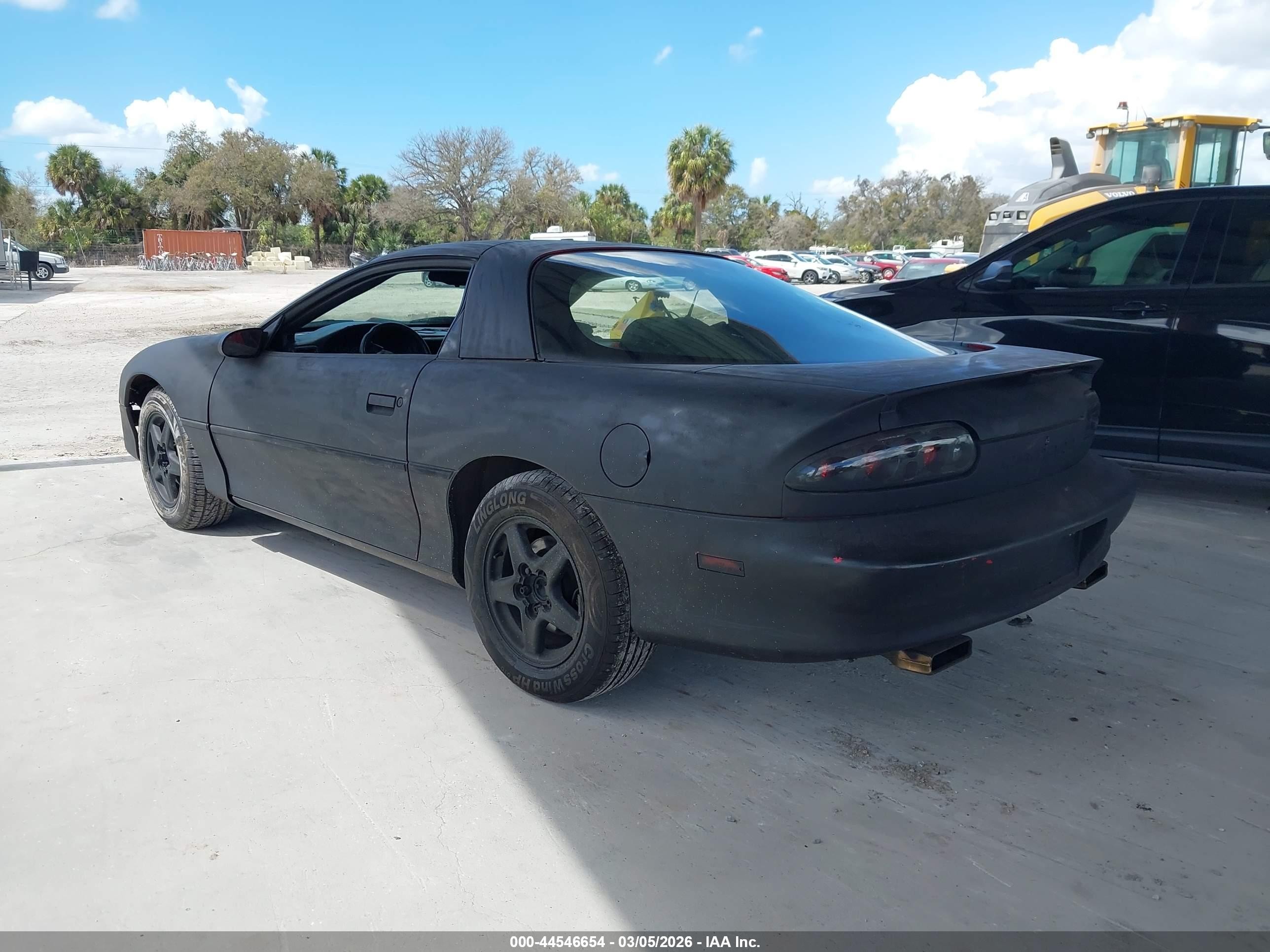 1997 Chevrolet Camaro Z28 Black vin: 2G1FP22P0V2117393