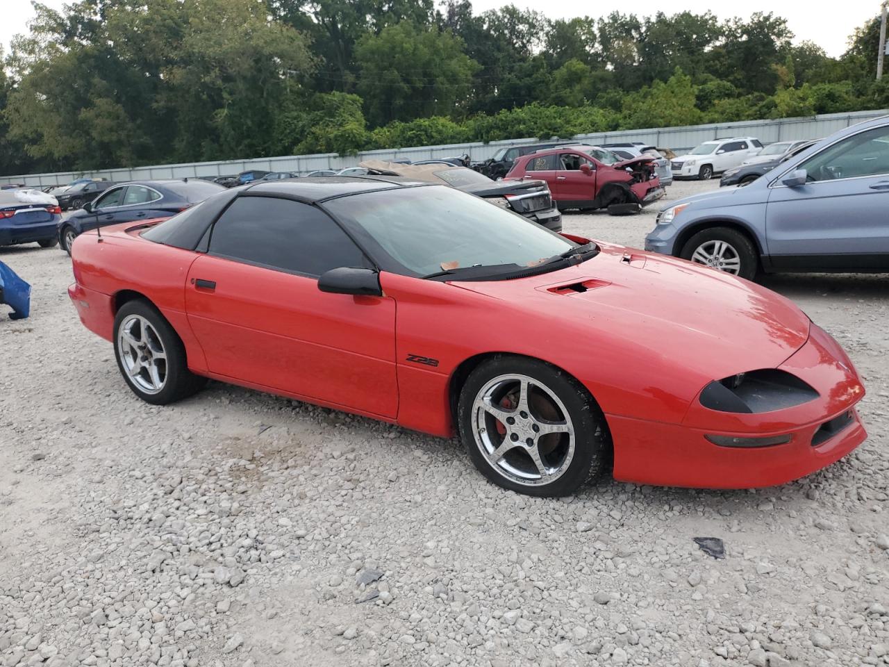 1997 Chevrolet Camaro Z28 Red vin: 2G1FP22P1V2113188