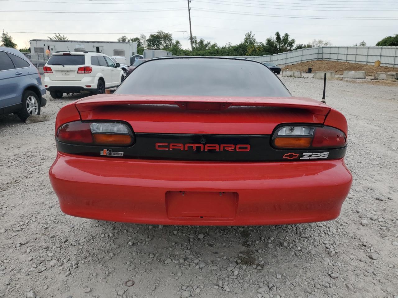 1997 Chevrolet Camaro Z28 Red vin: 2G1FP22P1V2113188