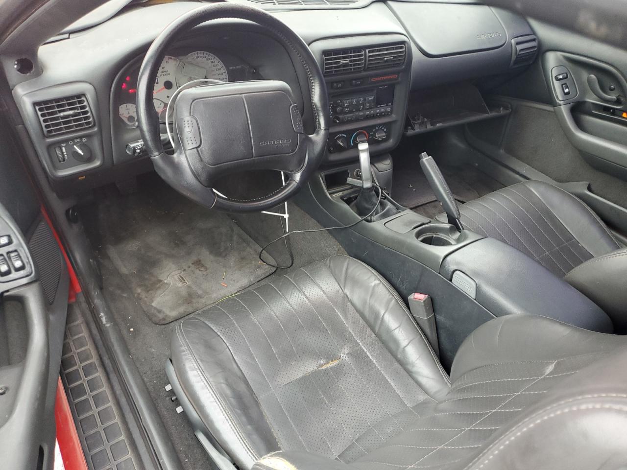 1997 Chevrolet Camaro Z28 Red vin: 2G1FP22P1V2113188