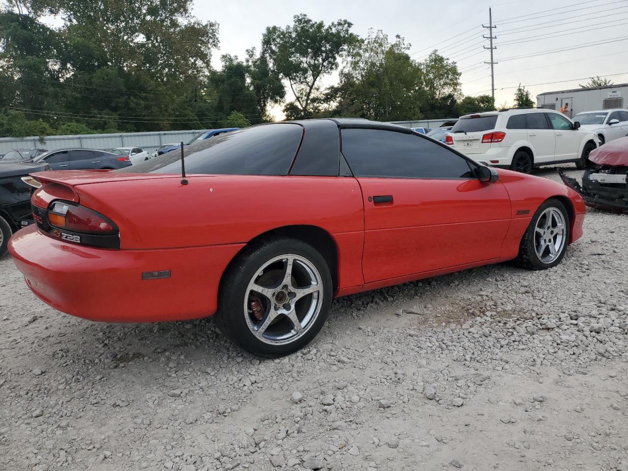1997 Chevrolet Camaro Z28 Red vin: 2G1FP22P1V2113188